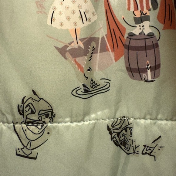 NWT Disney Parks × Loungefly Haunted Mansion Sherpa Fleece Jacket – [1X] - Picture 10 of 16